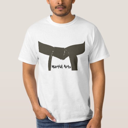 Martial Arts Brown Belt T_Shirt