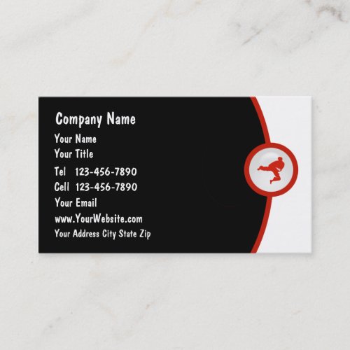 Martial Arts Business Card
