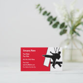 Martial Arts Business Card (Standing Front)