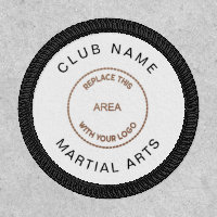 Martial Arts Club Logo Name Fully Customisable