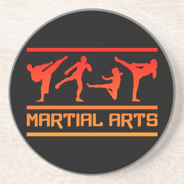 Martial Arts coaster (Front)