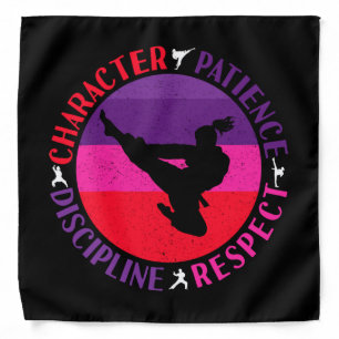Martial Arts Core Values - Karate Bandana