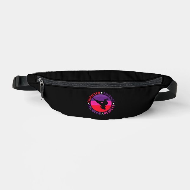 Martial Arts Core Values - Karate Fanny Pack (Front)