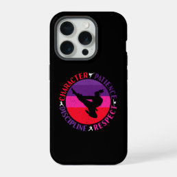 Martial Arts Core Values - Karate iPhone 15 Pro Case