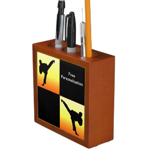 Martial Arts Desk Organizer
