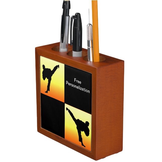 Martial Arts Desk Organizer (In Situ)