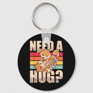 Martial Arts Fighter Judo Karate Brazilian Keychain
