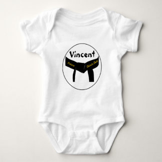 Martial Arts Future Black Belt Baby Bodysuit