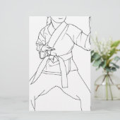 Martial Arts Girl (Standing Front)