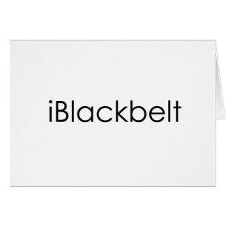 Martial Arts iBlackbelt Cards