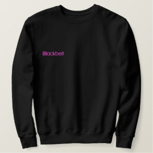 Martial Arts iBlackbelt Embroidered Sweatshirt