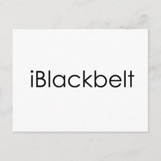 Martial Arts iBlackbelt Postcard
