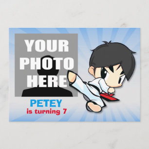 Martial Arts Invitation -CUSTOM