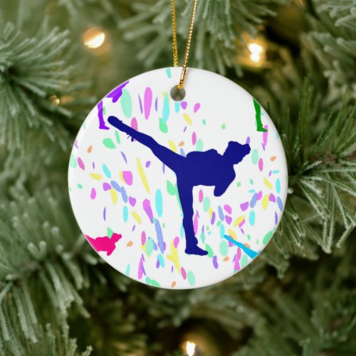 MARTIAL ARTS - JUDO         CERAMIC ORNAMENT