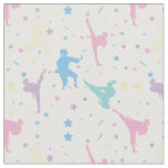 Martial Arts Karate Abstract Stars Sparkles Fabric