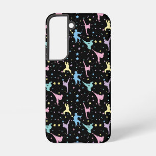 Martial Arts Karate Abstract Stars Sparkles Samsung Galaxy S22 Case