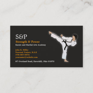 Karate Id Card
