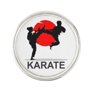 Martial Arts Karate Combat Fighting or Sparring Lapel Pin