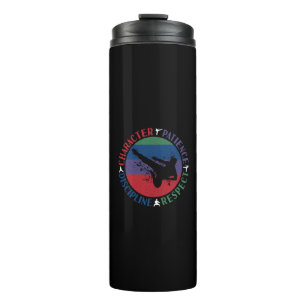 Martial Arts - Karate Core Values Thermal Tumbler