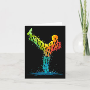 Martial Arts Karate Fighter Card