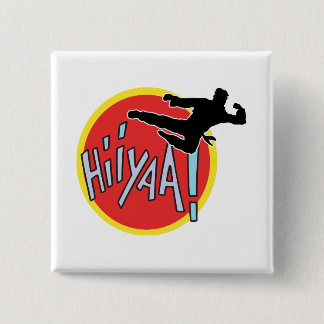 Martial Arts Karate Kid Pinback Button