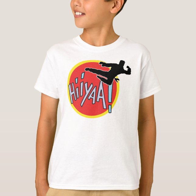 Martial Arts Karate Kid T-Shirt (Front)