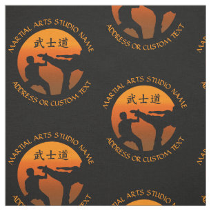 Martial Arts Karate Taekwondo Kung Fu Studio Owner Fabric