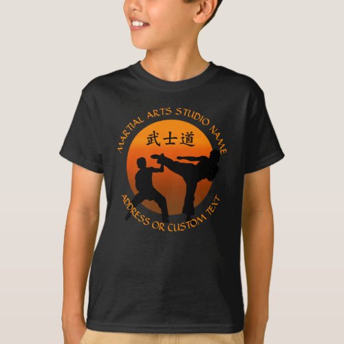 Martial Arts Karate Taekwondo Kung Fu Studio Owner T_Shirt