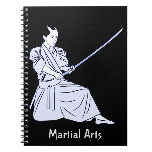Martial Arts Kendo Sports Notebook