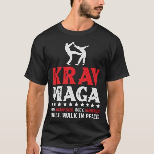 Martial arts Krav Maga self defense T_Shirt