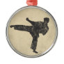 Martial Arts Metal Ornament