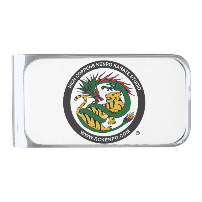 Martial arts money clip (Front)