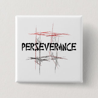 Martial Arts Perseverance Button