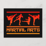 Martial Arts postcard - customize!