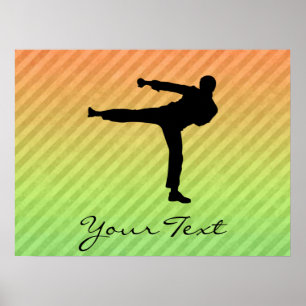 Martial Arts Poster