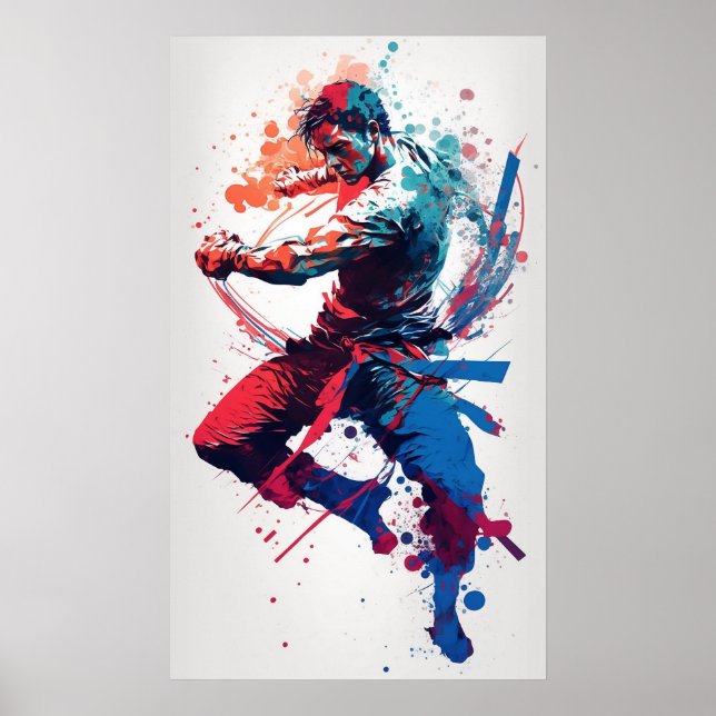 Martial Arts Poster (Front)