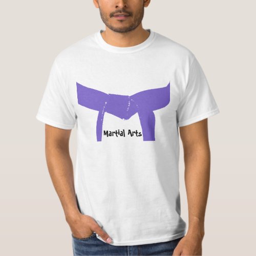 Martial Arts Purple Belt T_Shirt