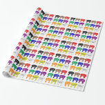 Martial Arts Rank Belts Wrapping Paper at Zazzle