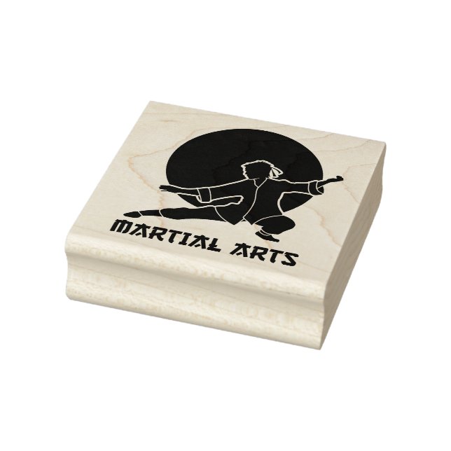 Martial Arts  Rubber Stamp (Stamp)
