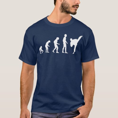 Martial Arts s Karate Jiu Jitsu Evolution Gift T_Shirt