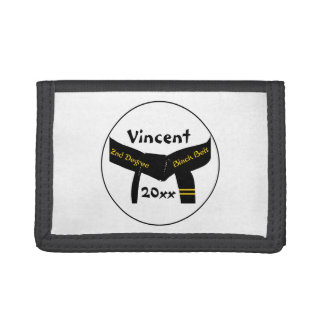 Martial Arts Second Degree Black Belt Wallet