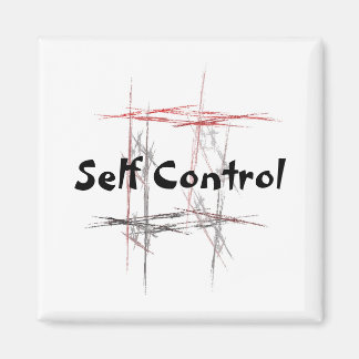 Martial Arts Self Control Tenet Magnet