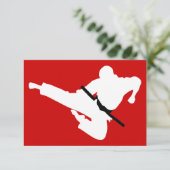 martial arts silhouette (Standing Front)