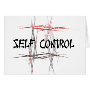 Martial Arts Tenets Self Control Cards