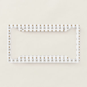 Martial Arts Tiger License Plate Frame