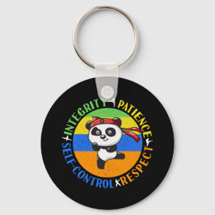Martial Arts Values - Boys Karate Mindset Keychain
