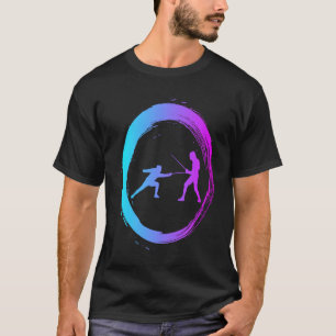 Martial fencer epee fencing T-Shirt