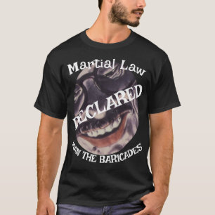 Martial Law FW FV Trumps Suspend Midterm Elections T-Shirt