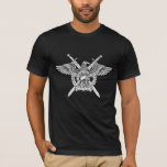 Martial Roman Emblem | Eagle, Helmet &amp; Swords T-Shirt