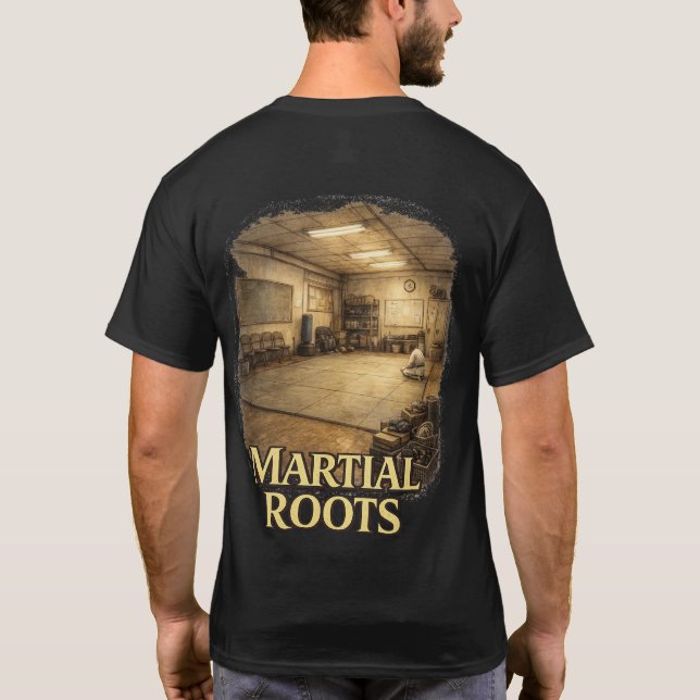 Martial Roots Forged Roots Karate T-Shirt (Back)